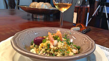 Couscous Marroquino com Camarões