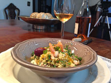 Couscous Marroquino com Camarões